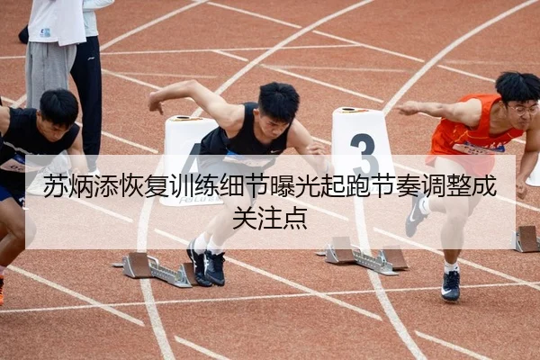 苏炳添恢复训练细节曝光起跑节奏调整成关注点